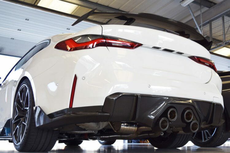 Bakre diffuser M Performance Torrkolfiber – BMW M3/M4 (G8x)