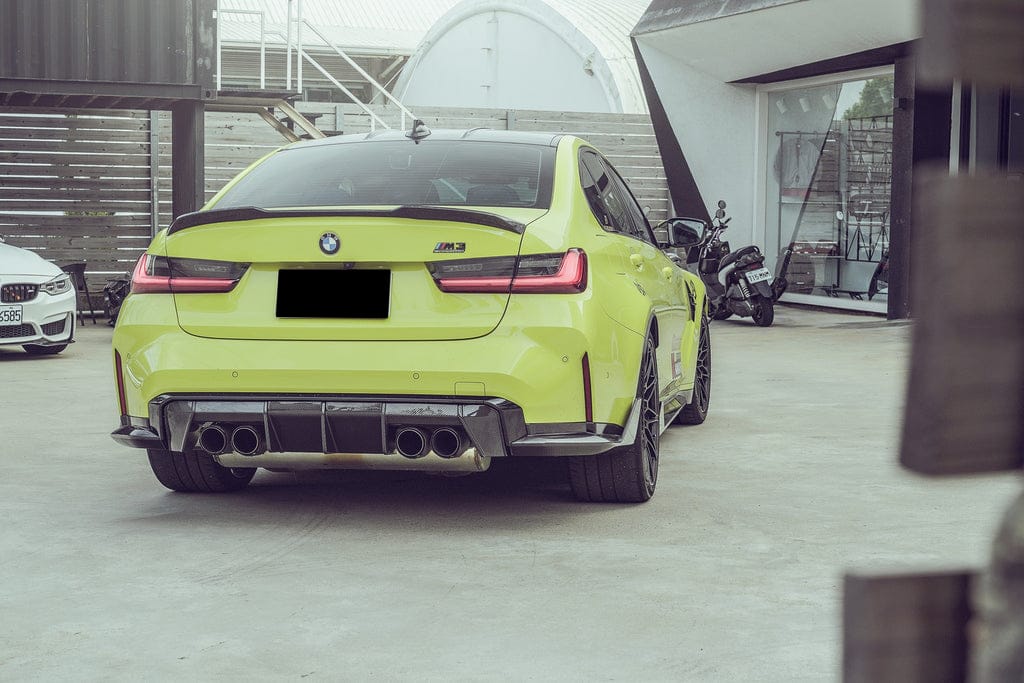 Bakre diffuser OEM-stil Torrkolfiber – BMW M3/M4 (G8x)