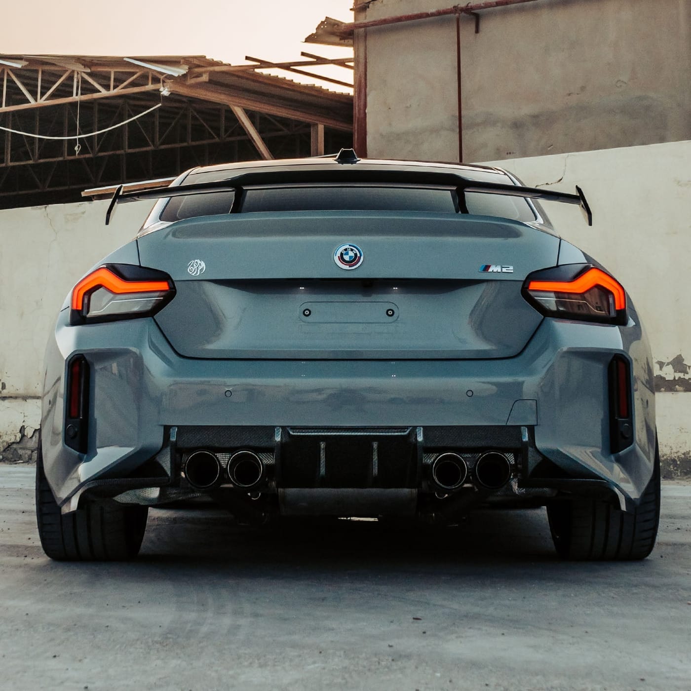 Bakre diffuser Sport Torrkolfiber – BMW M2 (G87)