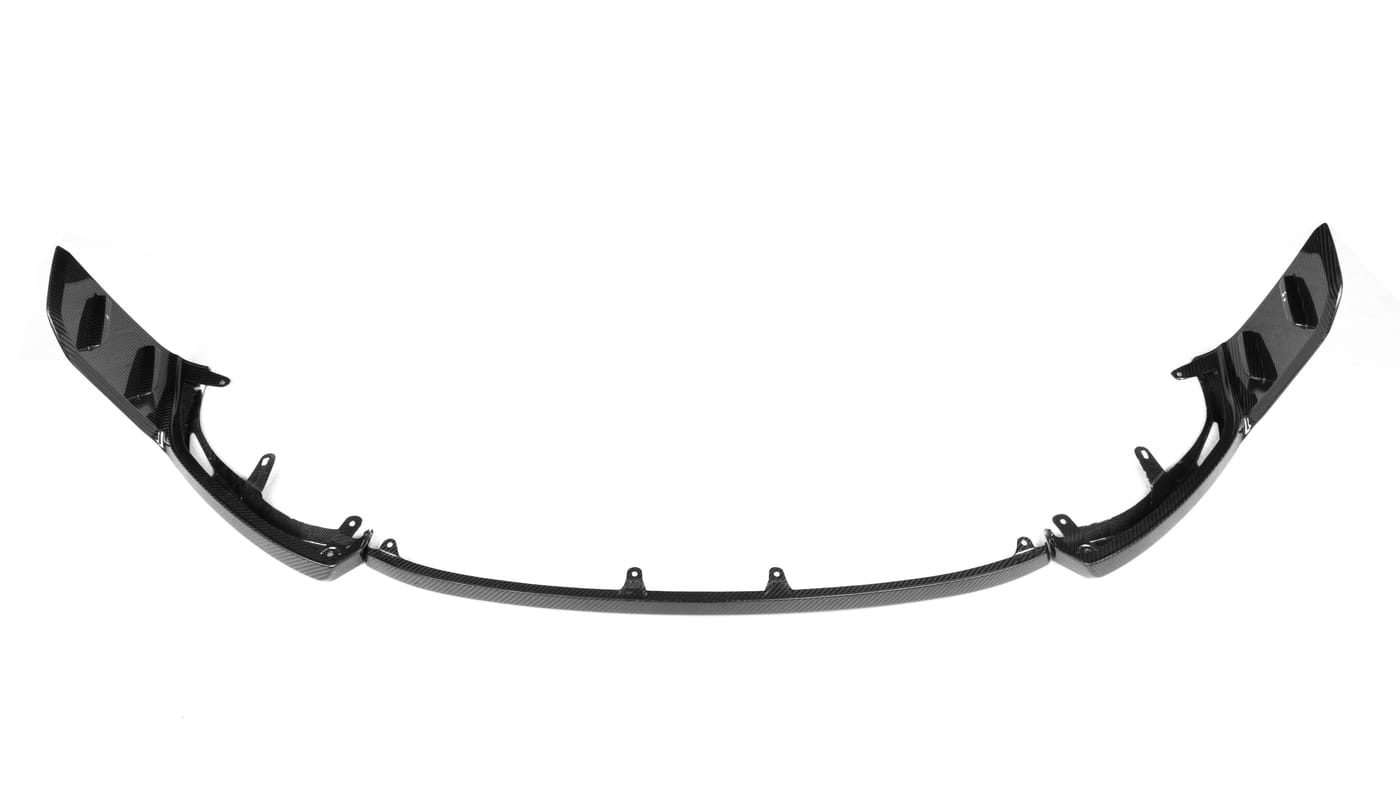 Frontläpp M Performance 3-delad Torrkolfiber – BMW M2 (G87)
