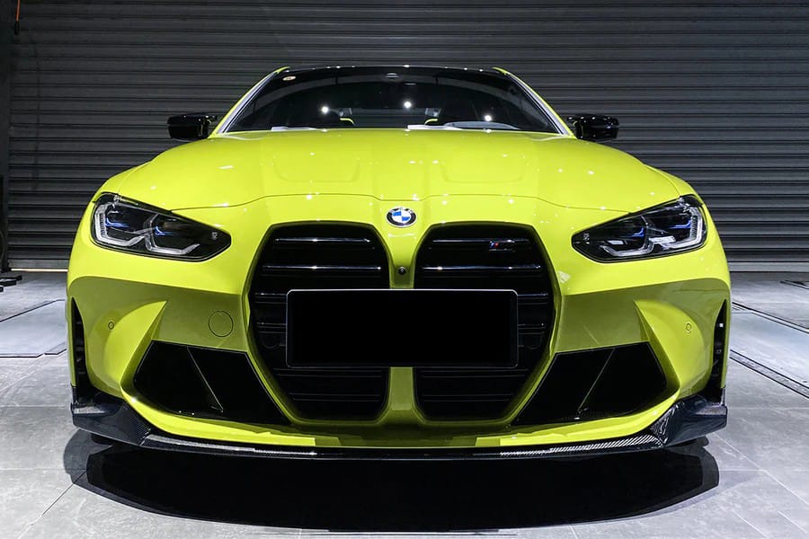 Frontläpp MP 3-delad Torrkolfiber – BMW M3/M4 (G8x)
