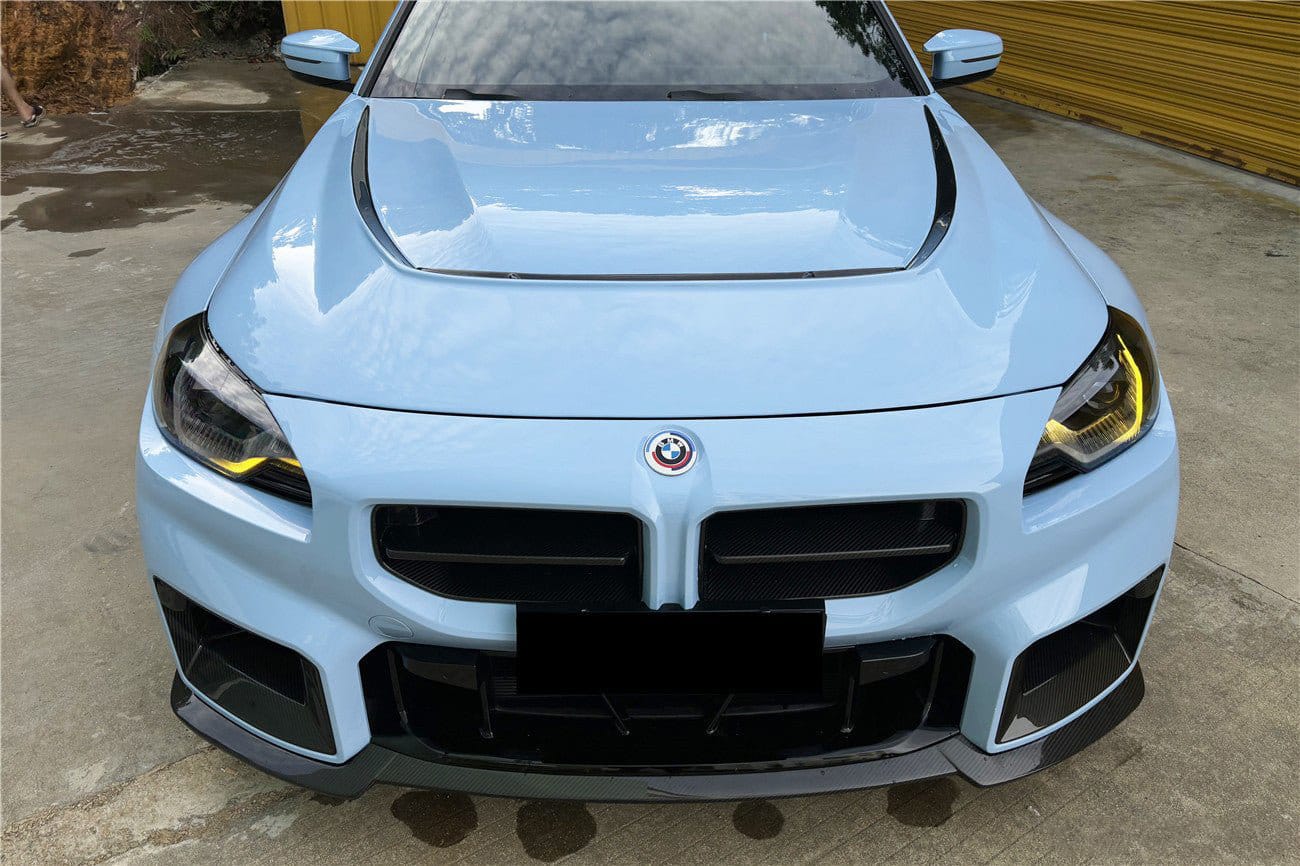 Motorhuv V1 Torrkolfiber – BMW M2 (G87)