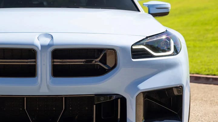 Njurgrillinsats CSL Torrkolfiber – BMW M2 (G87)